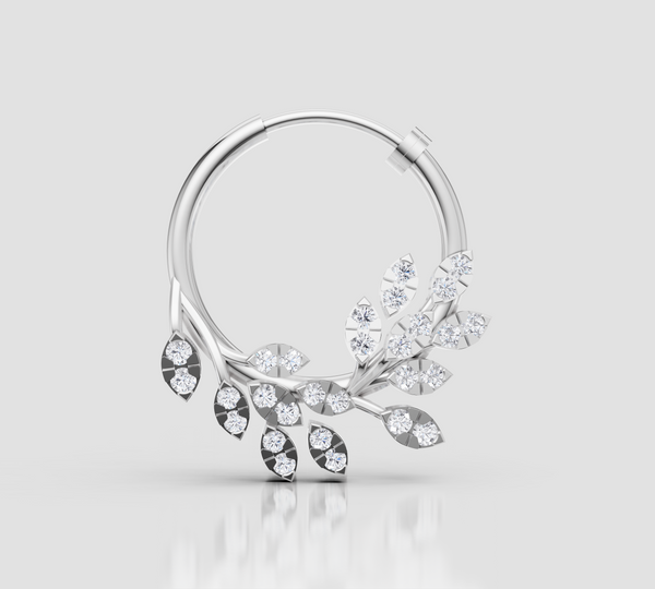 LEAF BLOOM NATH NOSE PIN