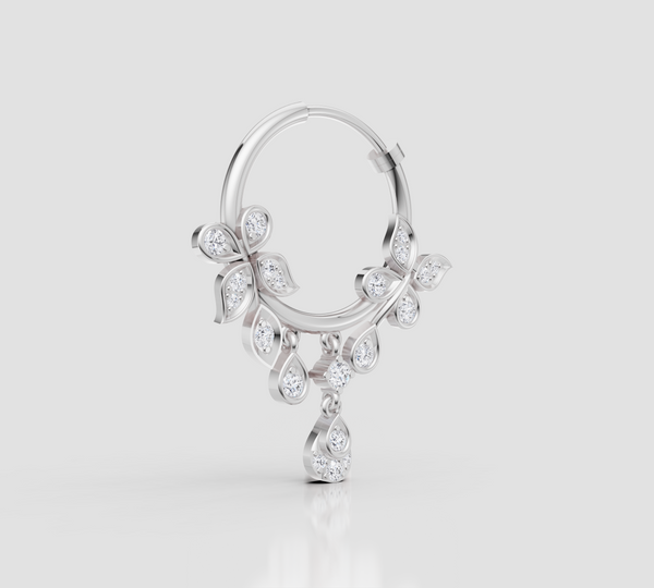 PETAL DROP NATH NOSE PIN