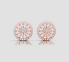 DIAMOND SUNFLOWER STUDS EARING