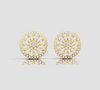 DIAMOND SUNFLOWER STUDS EARING
