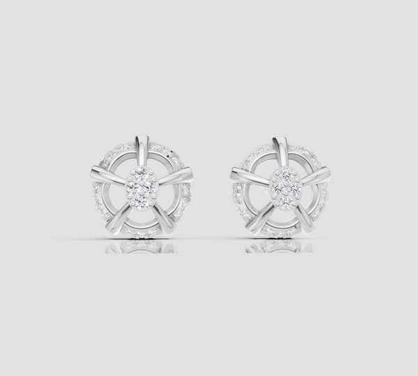 FLORA HALO STUDS EARING