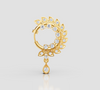 PETAL DROP ELEGANT NATH NOSE PIN