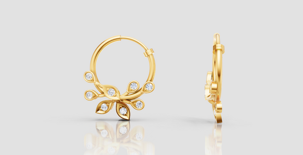 VELORA LEAF NATH NOSE PIN