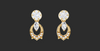 AURA MARQUISE DROP EARING
