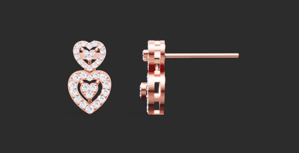 HEART DROP EARING