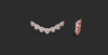 SYMPHONY HEARD PENDANT AND EARING SET