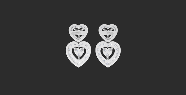 HEART DROP EARING