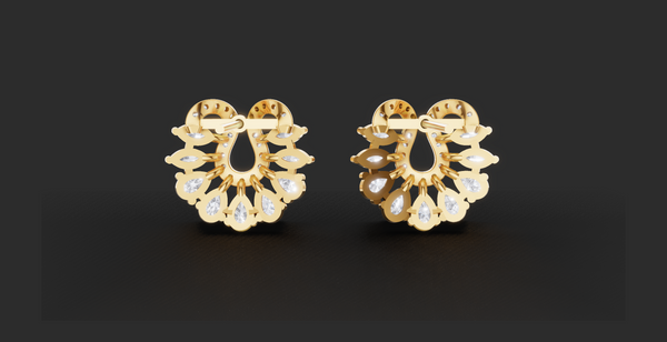 RAIN DROP RAIDIANT PENDANT AND EARING SET