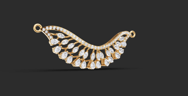 RAIN DROP RAIDIANT PENDANT AND EARING SET