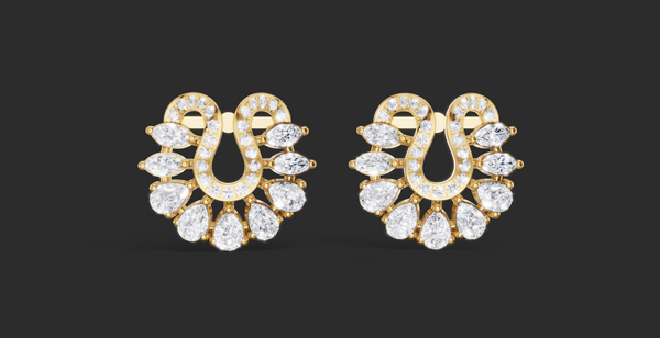 RAIN DROP RAIDIANT PENDANT AND EARING SET