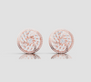 GALAXY TWIST STUDS EARING