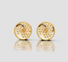 GALAXY TWIST STUDS EARING