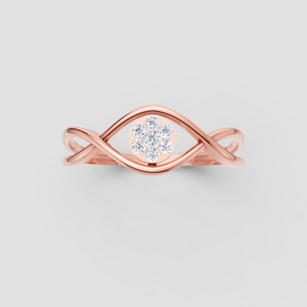 CLUSTER PETAL RING