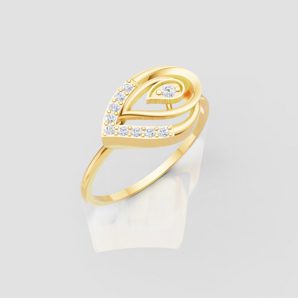 ETERNAL TEARDROP RING