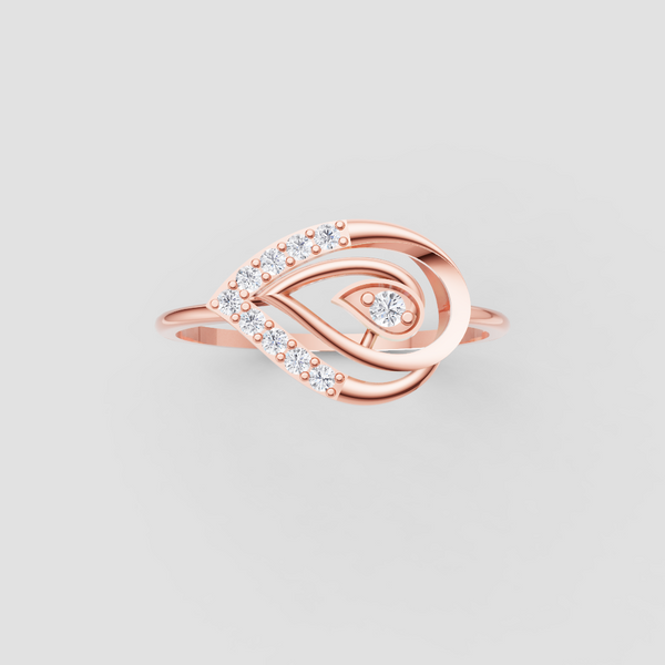 ETERNAL TEARDROP RING