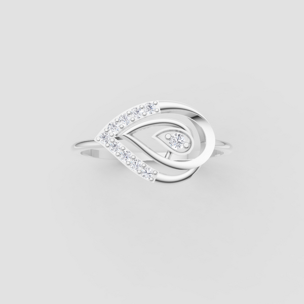 ETERNAL TEARDROP RING