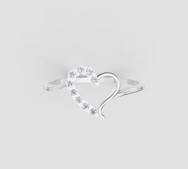 ETERNAL HEART DIAMOND RING