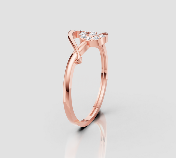 ROSE AURA DIAMOND RING