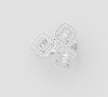 LUXE TRINITY BAGUETTE RING