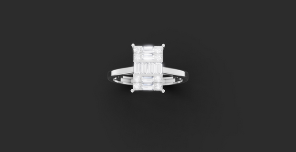 ELEGANT RECTANGULAR RING