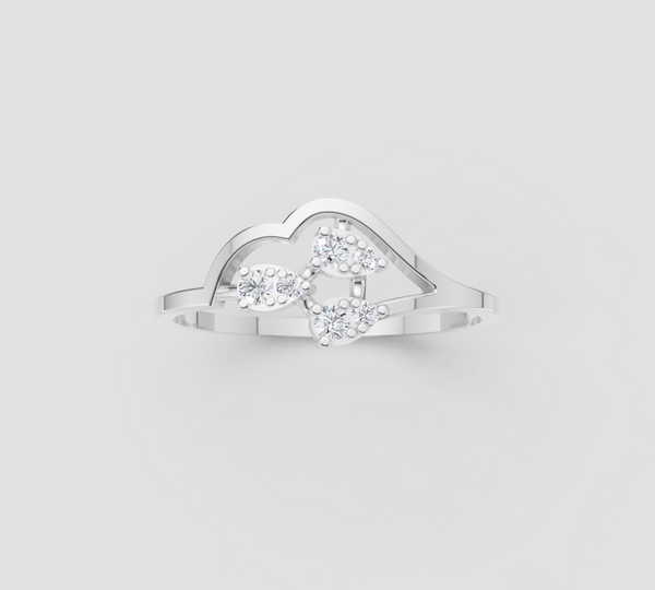 ETERNAL PETAL DIAMOND RING