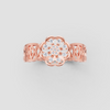 ROYAL PETAL HALO RING