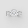 ROYAL PETAL HALO RING