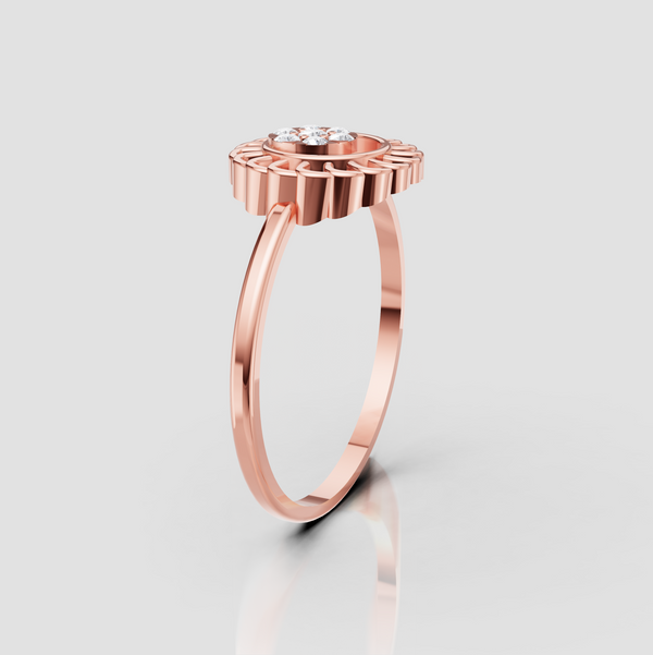 BLOSSOM HALO RING