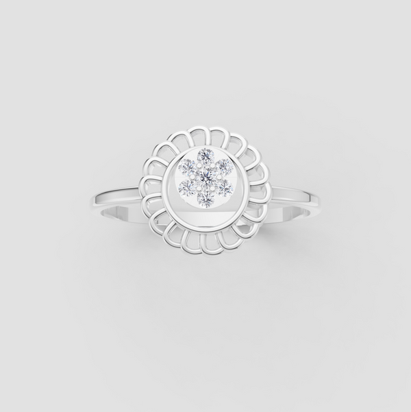 BLOSSOM HALO RING