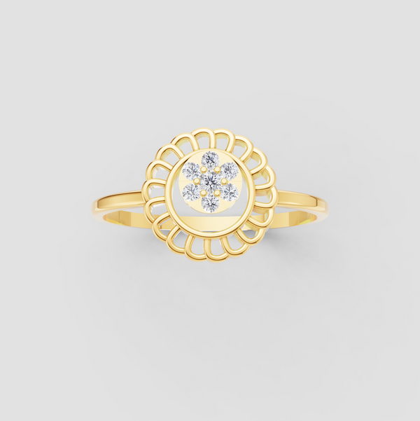 BLOSSOM HALO RING