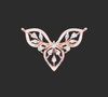 ROSEWING GRACE PENDANT AND EARING SET