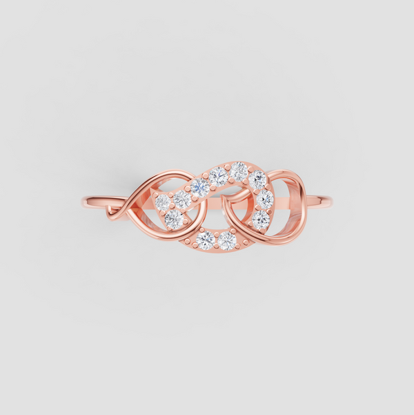 TWIN LOOP ELEGANCE RING