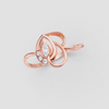 CELESTE LEAF SPARKLE RING