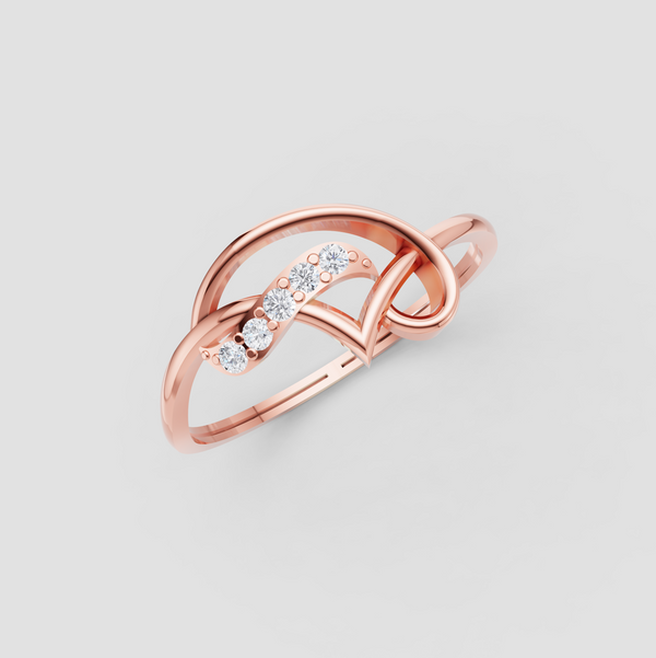 ETERNAL WAVE DIAMOND RING