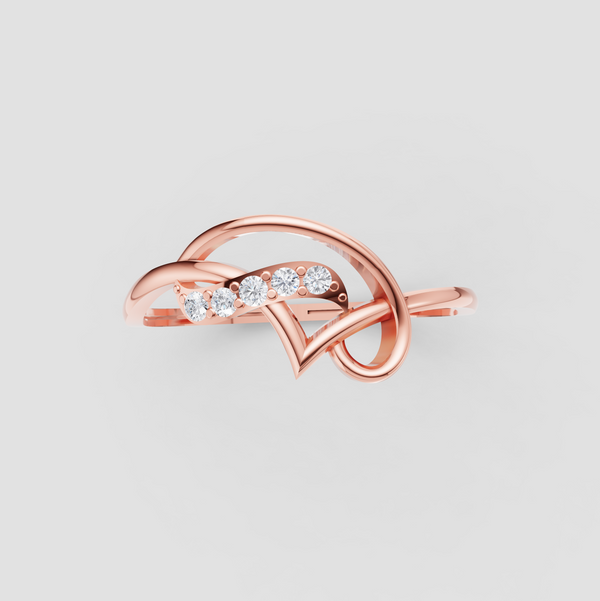 ETERNAL WAVE DIAMOND RING