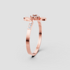 TWINKLE CURVE BLOOM DIAMOND RING