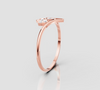 TRI HEART RING