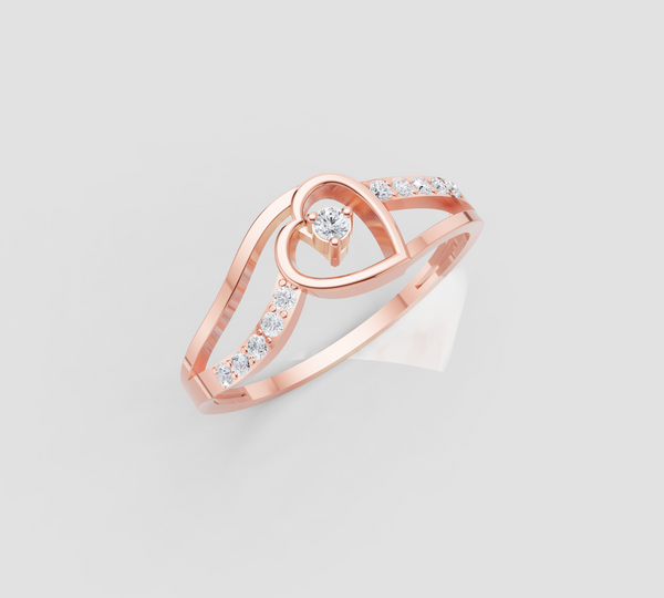 HEART GLOW DIAMOND RING