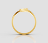 SPARKLING CIRCLE DIAMOND RING