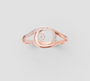 SPARKLING CIRCLE DIAMOND RING