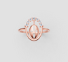 OVAL FLOWER RING
