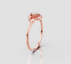 TWISTED BLOOM DIAMOND RING