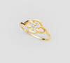 TWISTED BLOOM DIAMOND RING