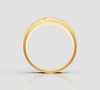 RAIDIANT TRIANGULAR HALO RING