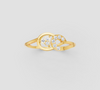 TWING HALO DIAMOND RING