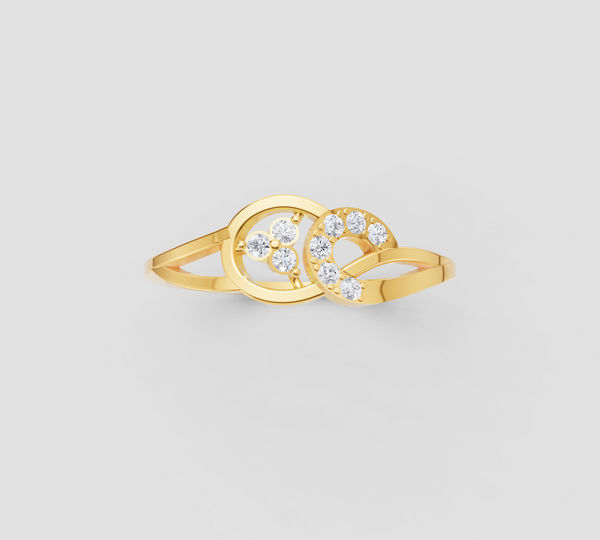 TWING HALO DIAMOND RING
