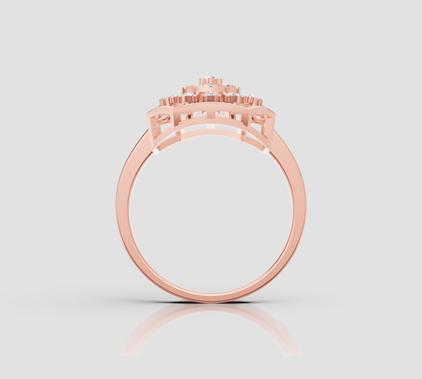 OCTA BLOOM DIAMOND RING