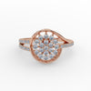 Delicate Contemporary Diamond Ring