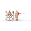 MINIMALIST SQUARE PENDENT WITH EARING
