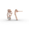 RAIDIANT CURVE DROP PENDANT WITH EARINGS
